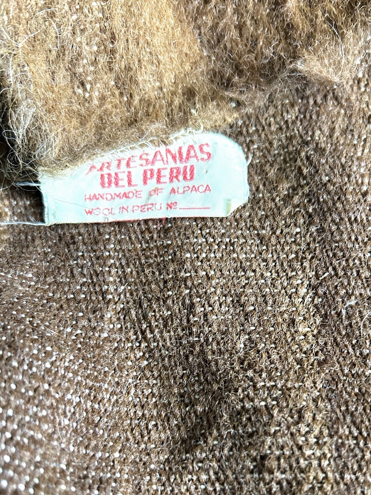 Andean Designs Virgin Alpaca Wall Hanging Tapestry Peruvian Art 67 x 88 NEW