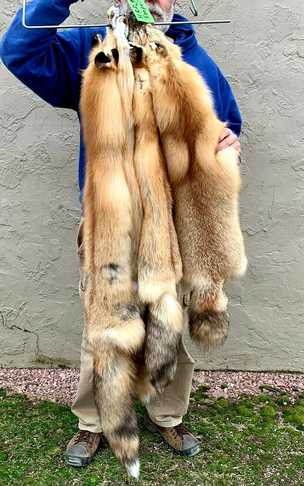 Tanned Red Fox Winter “Heavy Fur” Western XL, some Imperfections (rfwhimp)