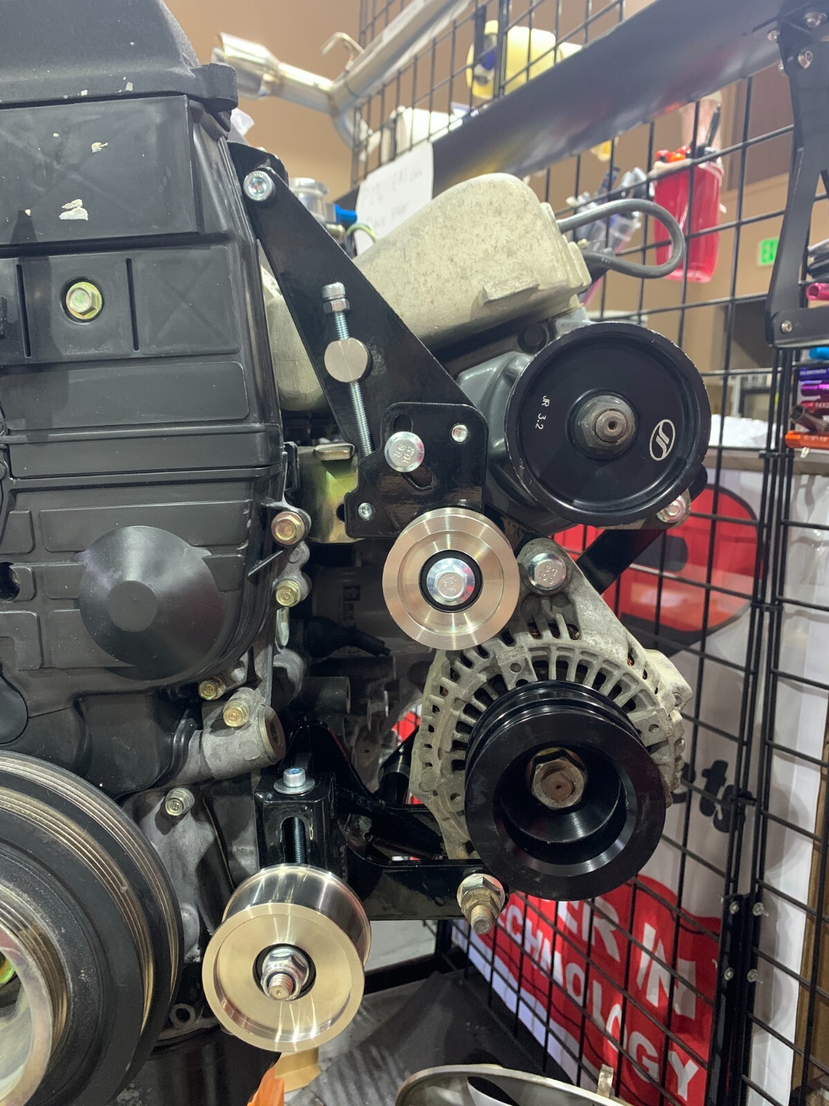 1320 B series JRSC Jackson Racing supercharger Upper & Lower bracket B16 gsr si