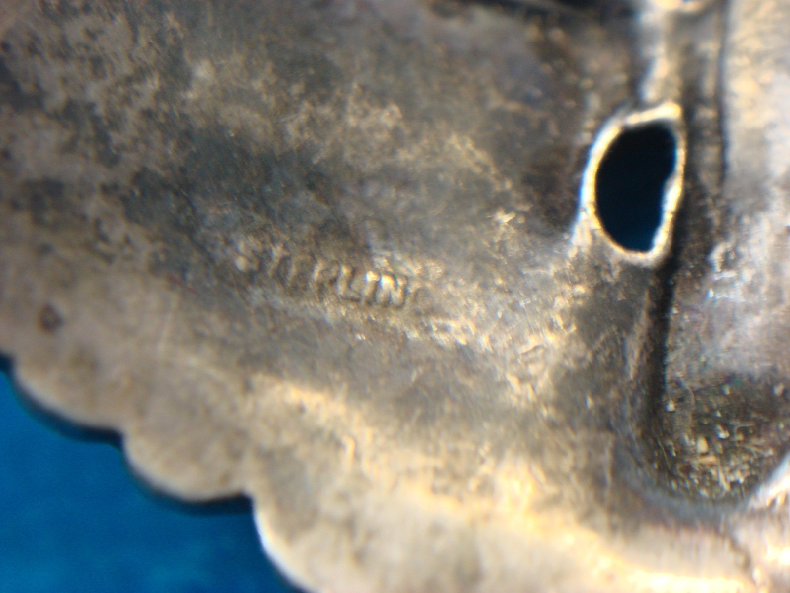 U.S. ARMY AIRFORCE AERIAL GUNNER WINGS CONVERTED TO BRACELET - STERLING SILVER