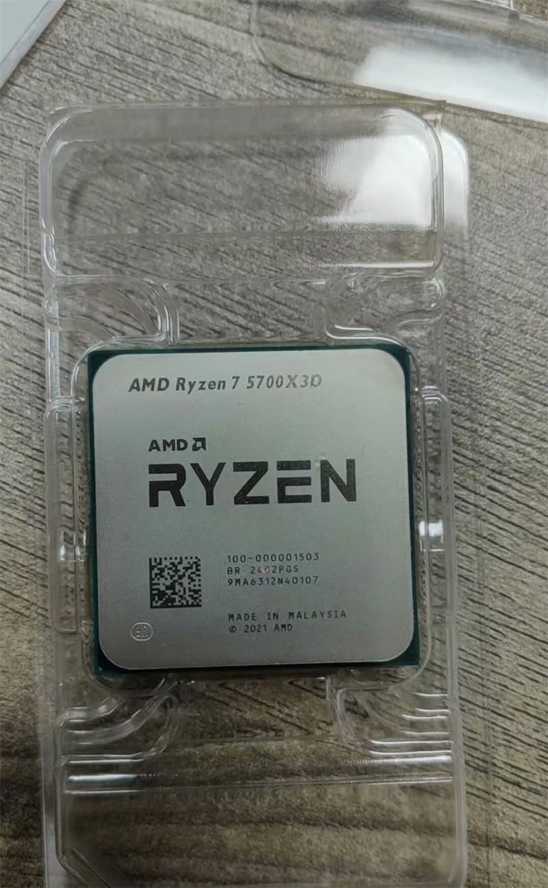 AMD Ryzen 7 5700X3D Desktop AM4 CPU Processor 3.0GHz 8 Core 16 Thrs R7 5700X