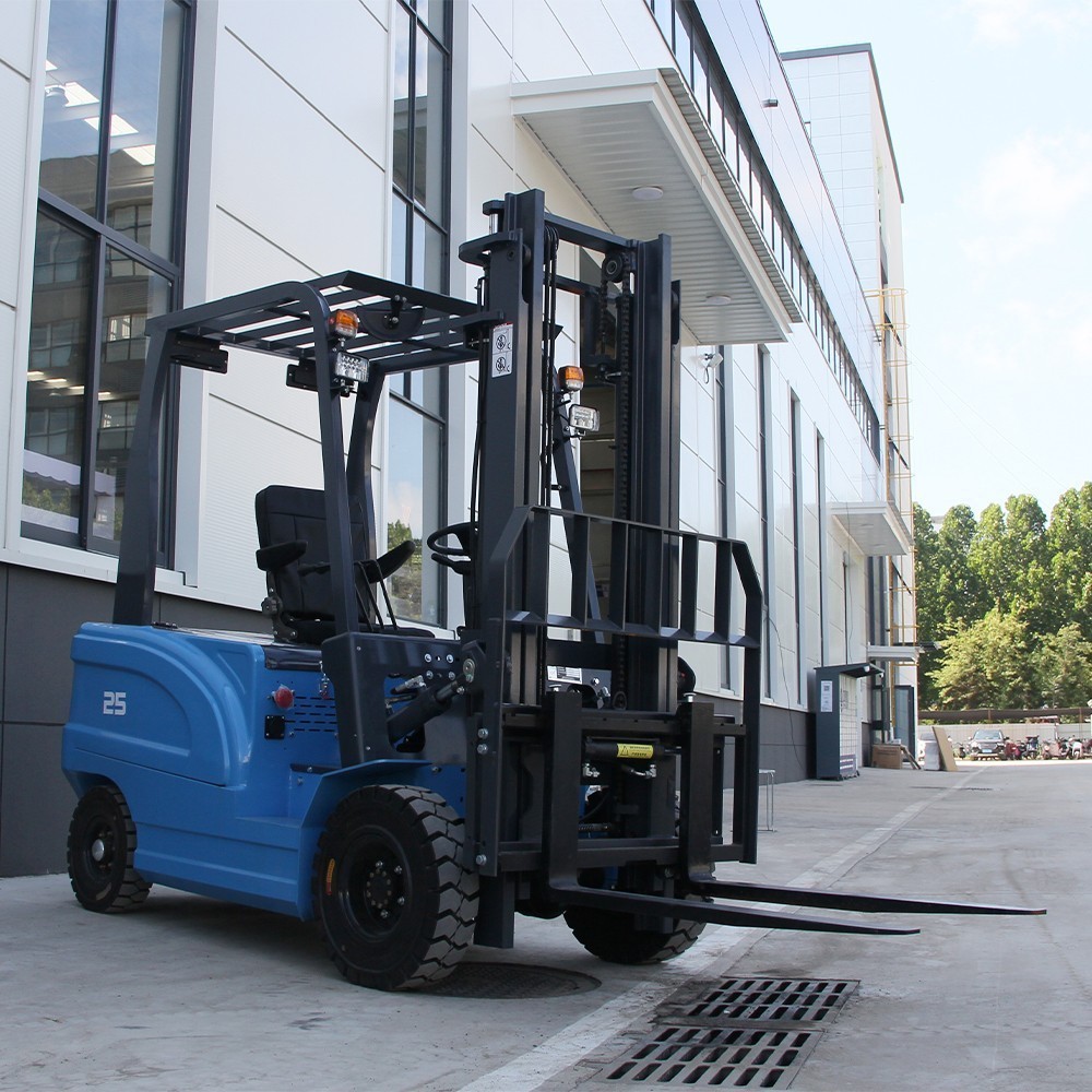 FREE SHIP 2.5Ton 5500lbs Electric Forklift Rated W/60V 70Ah Charger Side Shift