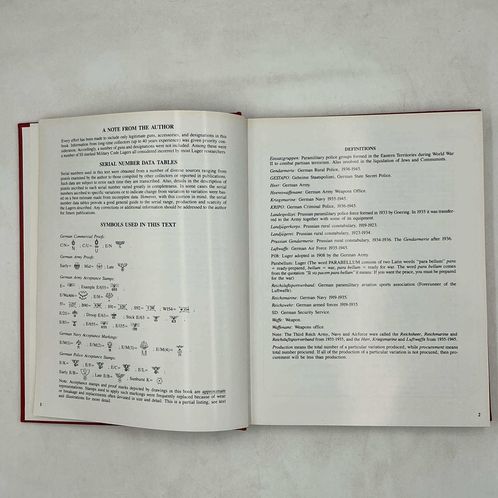 Third Reich Lugers & Their Accessories Volume III - First Edition 1988 #01375