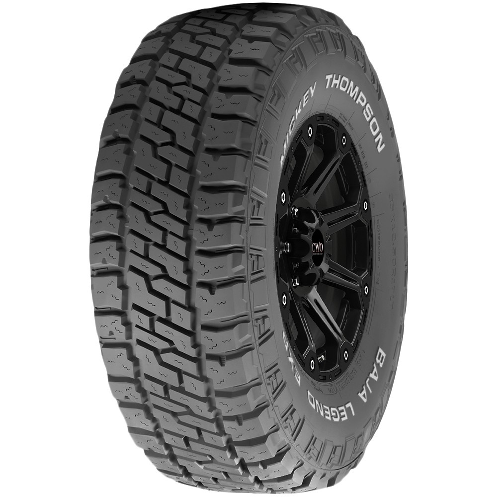 (QTY 4) LT285/75R16 Mickey Thompson Baja Legend EXP 126Q LRE White Letter Tires
