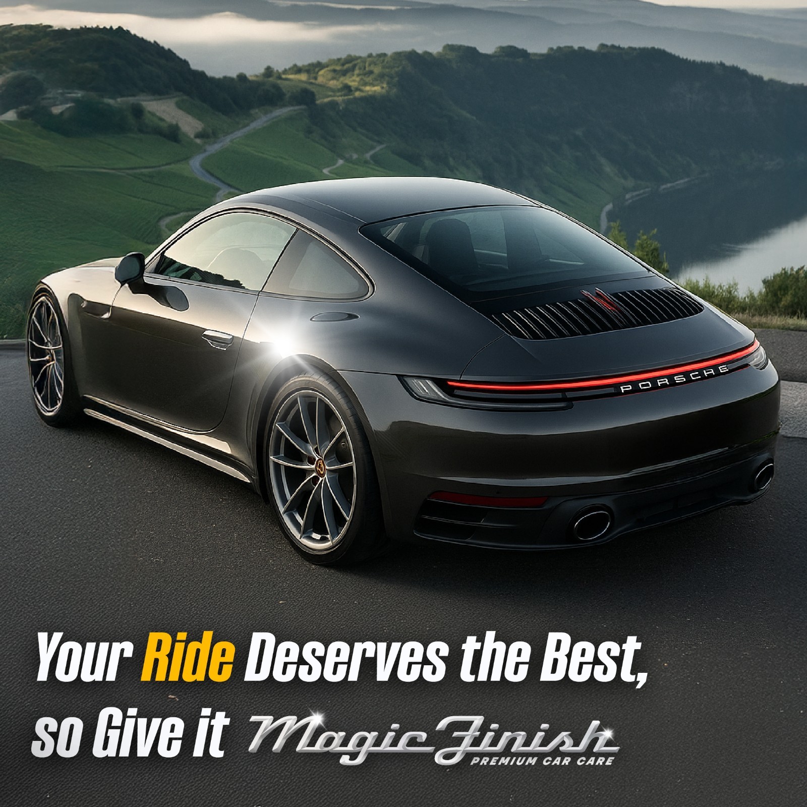 Ceramic Detailer (16 fl oz) – High-Gloss Ceramic Spray Coating for Sleek Finish