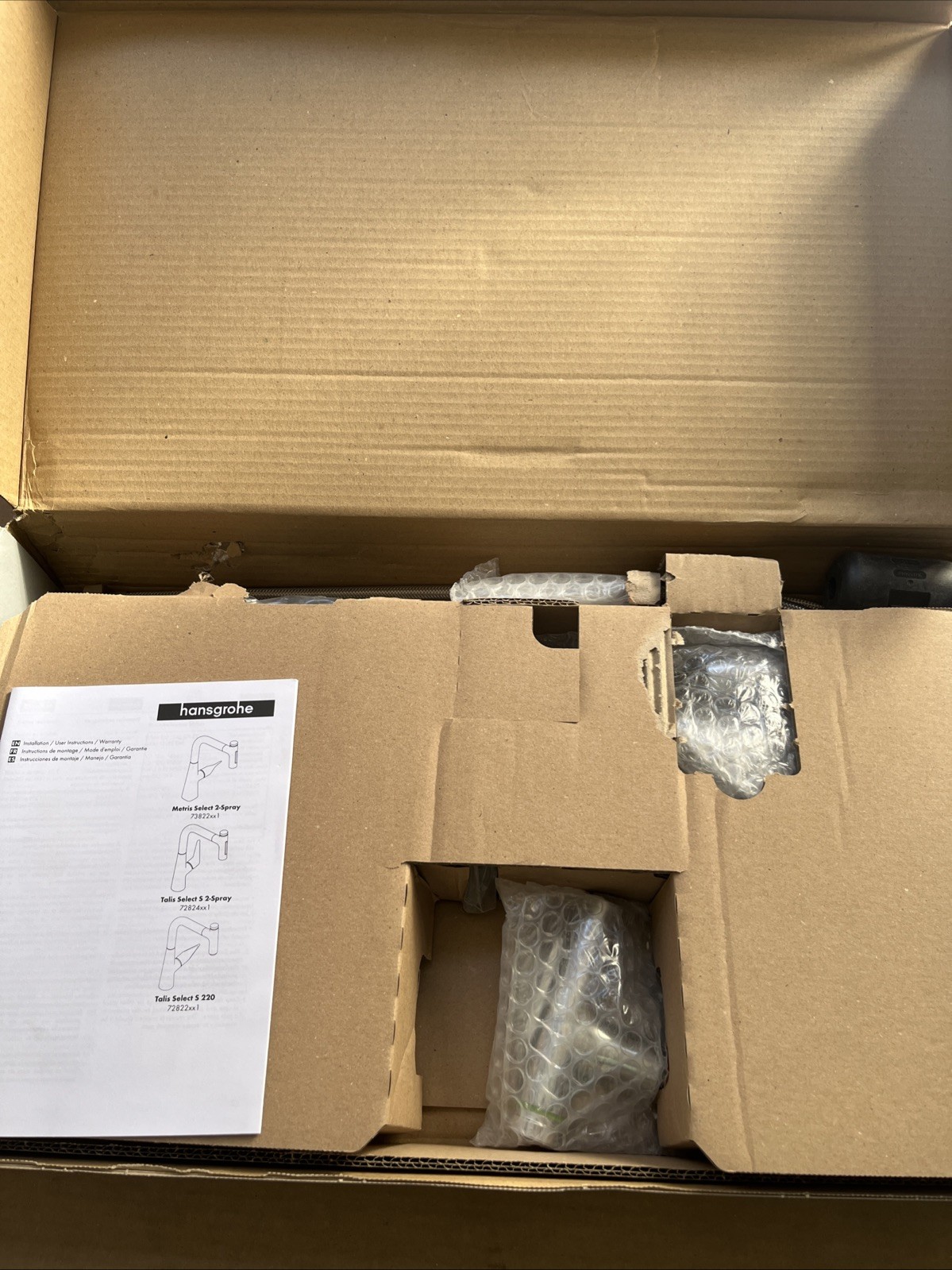 Hansgrohe sink mixer Metris Sel M71 Eco 73822001 chrome - Luxury