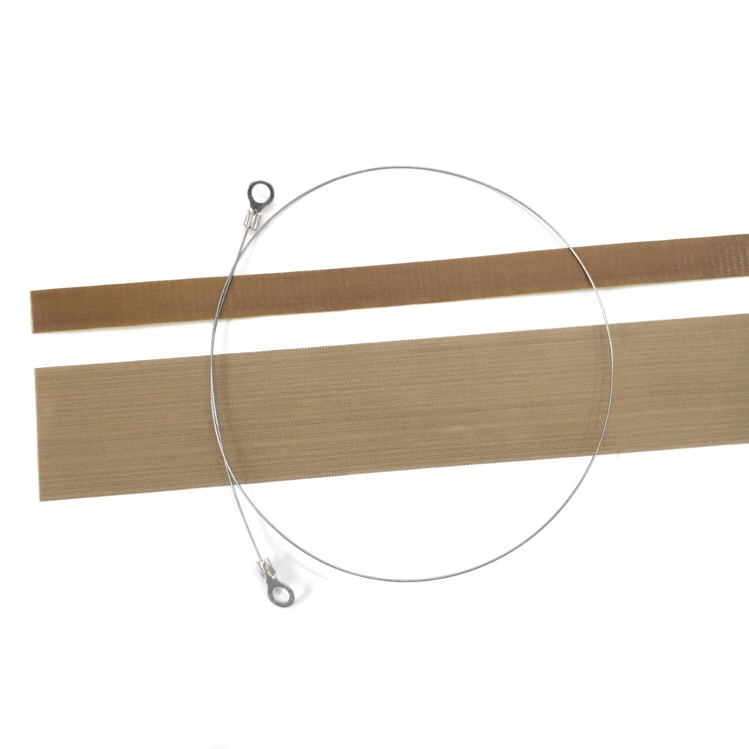 Impulse Sealer Replacement Round Wire + Teflon Tape Kit, Heat Element All Sizes