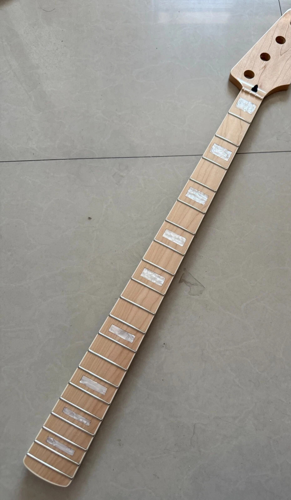 Gloss Maple Bass style 20 frets block Inlay electric bass neck 20 fret 34inch