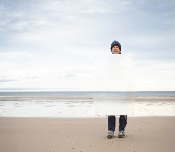 Invisibility Shield Magic Stealth Performance Props Lens Board