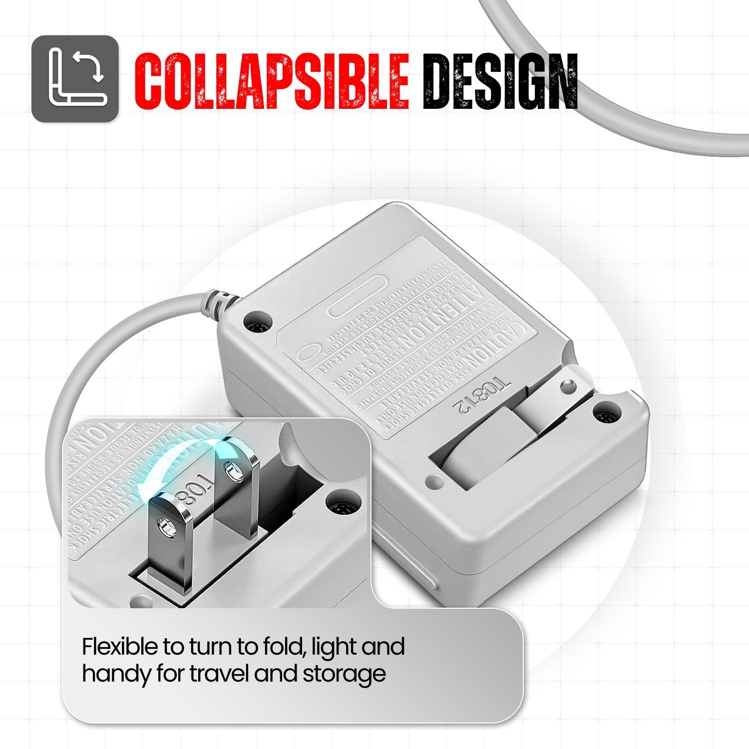 3DS AC Adapter Charger Power Supply for 3DS XL, 2DS, 2DS XL, DSi XL, Dsi Cord