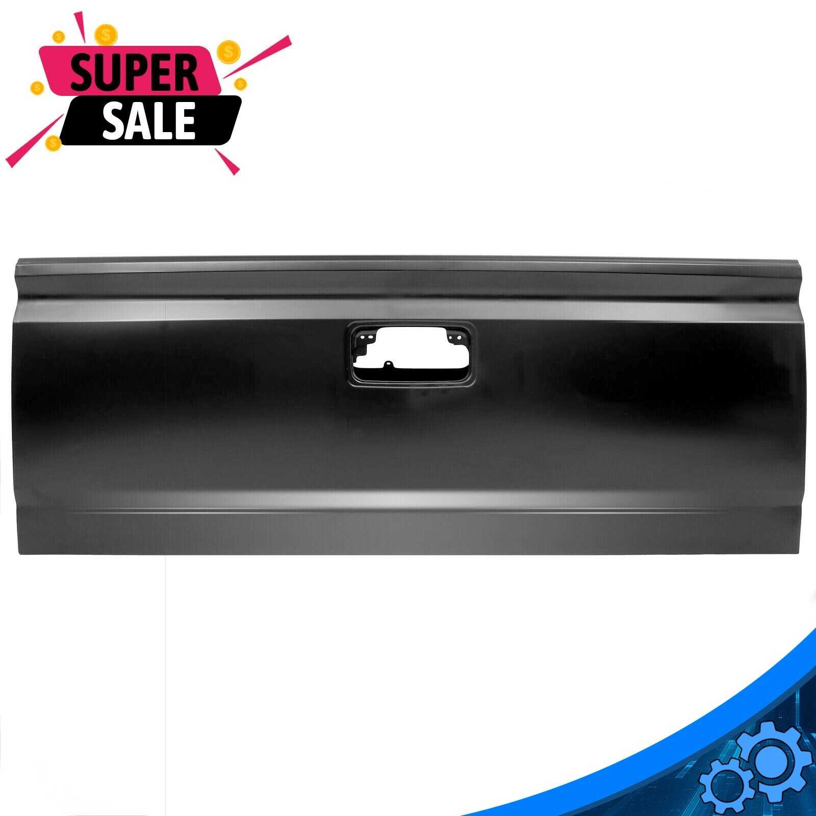 Rear Steel Tailgate For Chevy Silverado GMC Sierra 2014-2019 2015 2016 W/ Assist