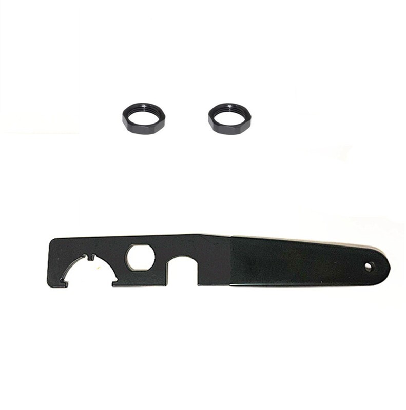 DB TAC INC 2PC Muzzle Brake Jam Nut 5/8''x24 TPI Thread Come With Free Wrench