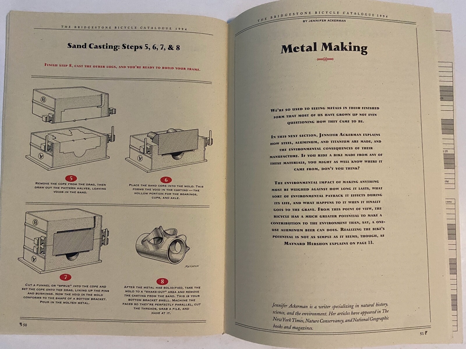 The 1994 Bridgestone Bicycle Catalog ~ Vintage ORIGINAL NOS Makers Fine Bicycles