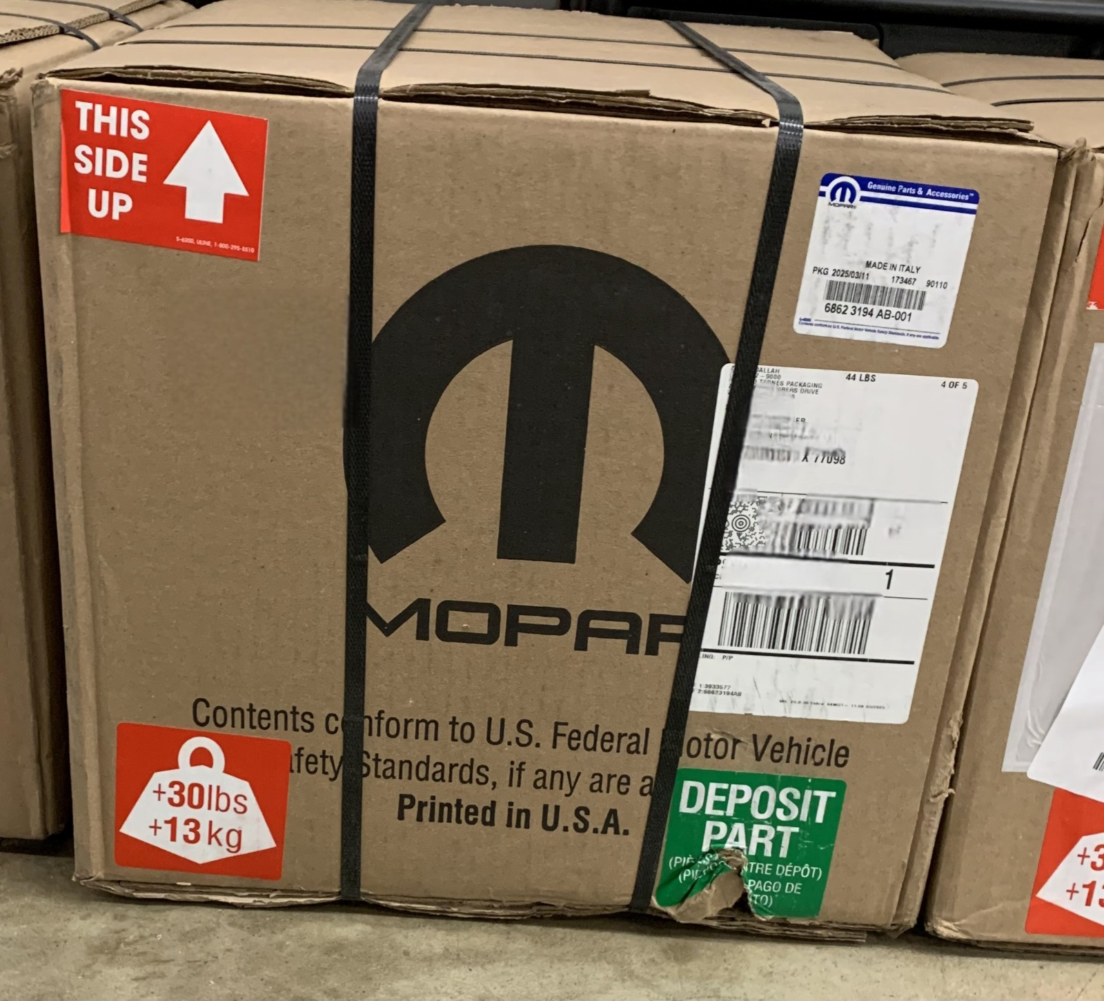 68623194AB NEW Genuine MOPAR Alternator Kit