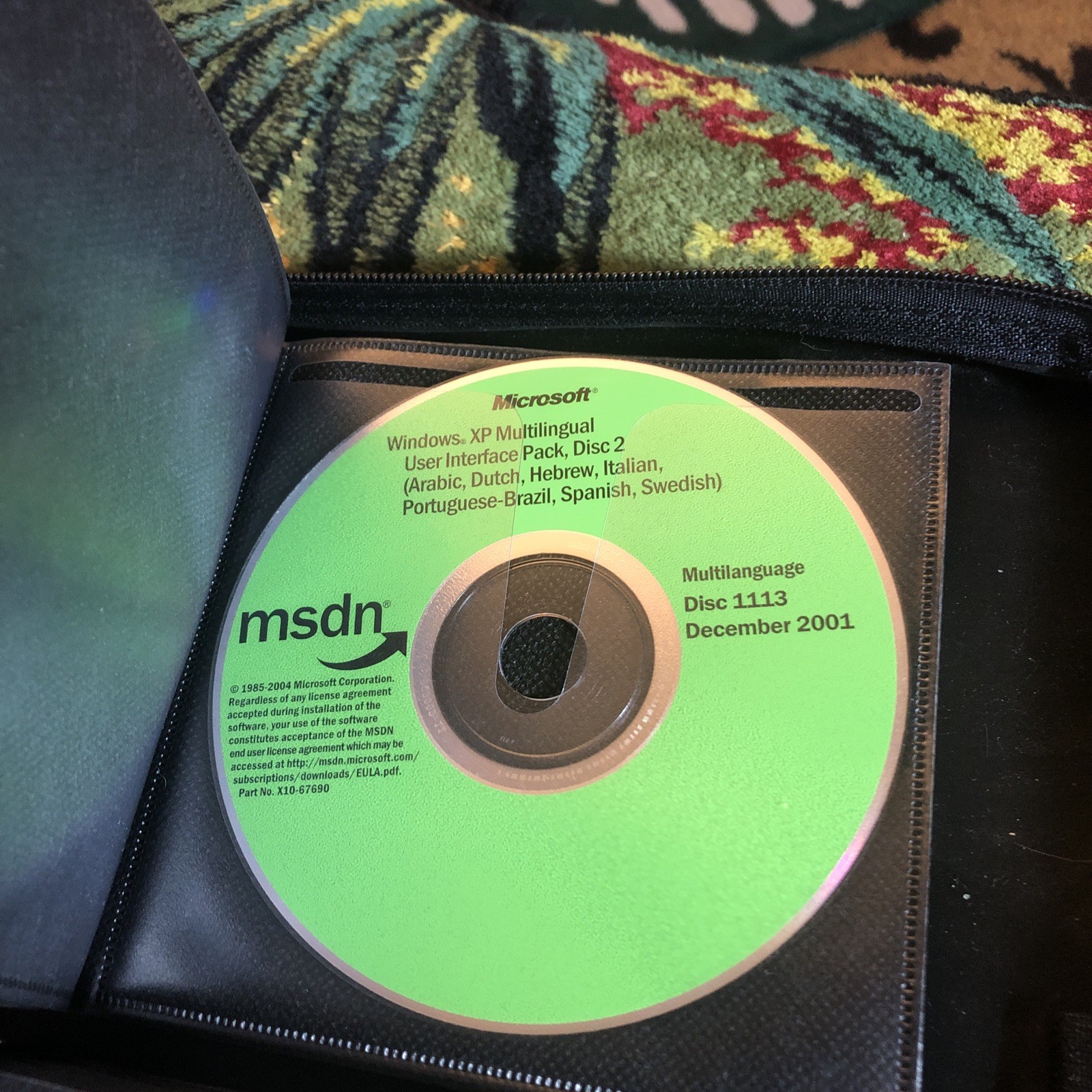 70 Microsoft Developer Network MSDN Discs Library 2001 to 2005 Bulk Lot Binder