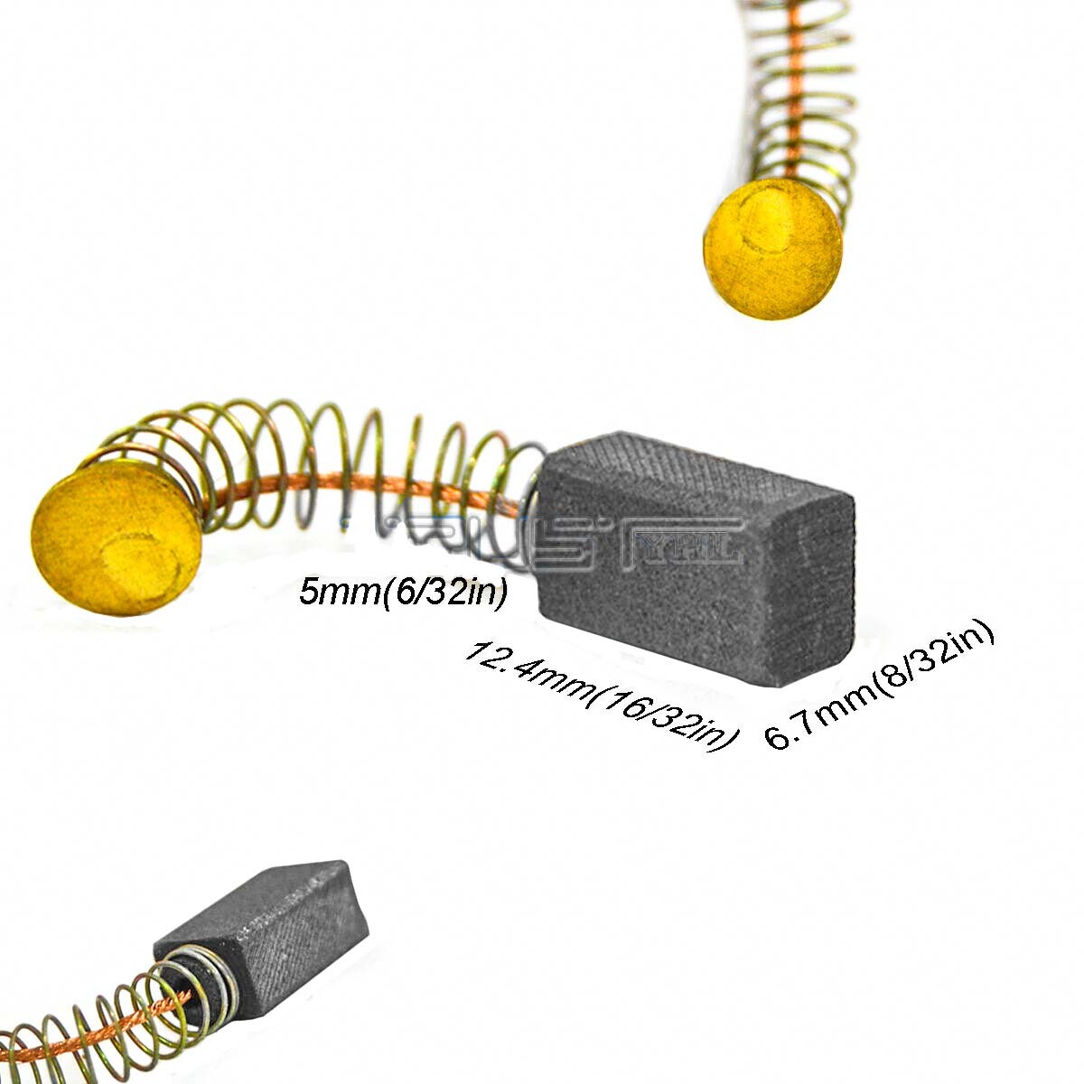 5 Pairs 2615090935 Carbon Brushes For Dremel 732 Moto-Flex Rotary Tool