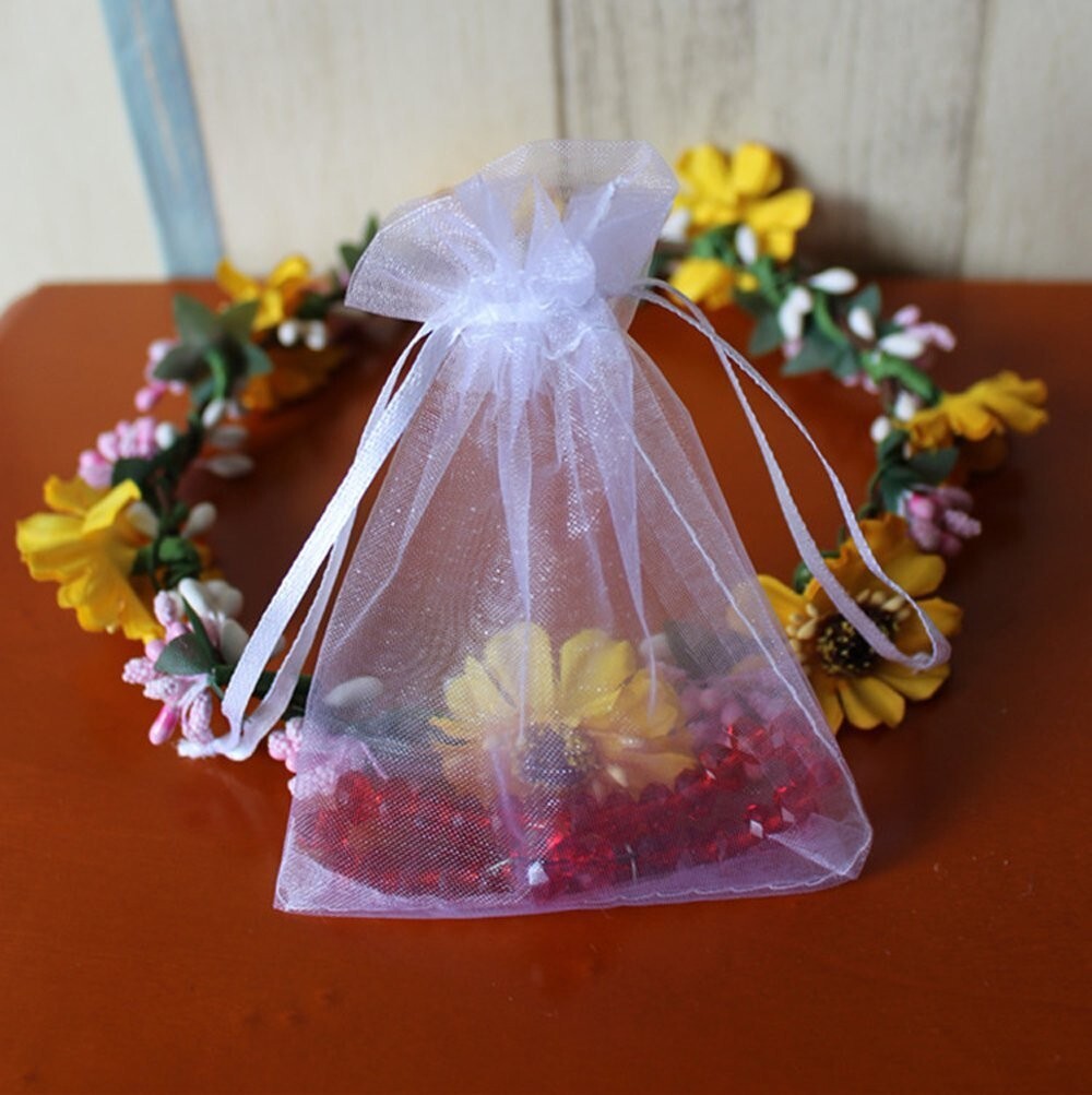 Multi-Color Organza Pouch Jewelry Gift Candy Bags Valentine's Day 100PCS Wrag