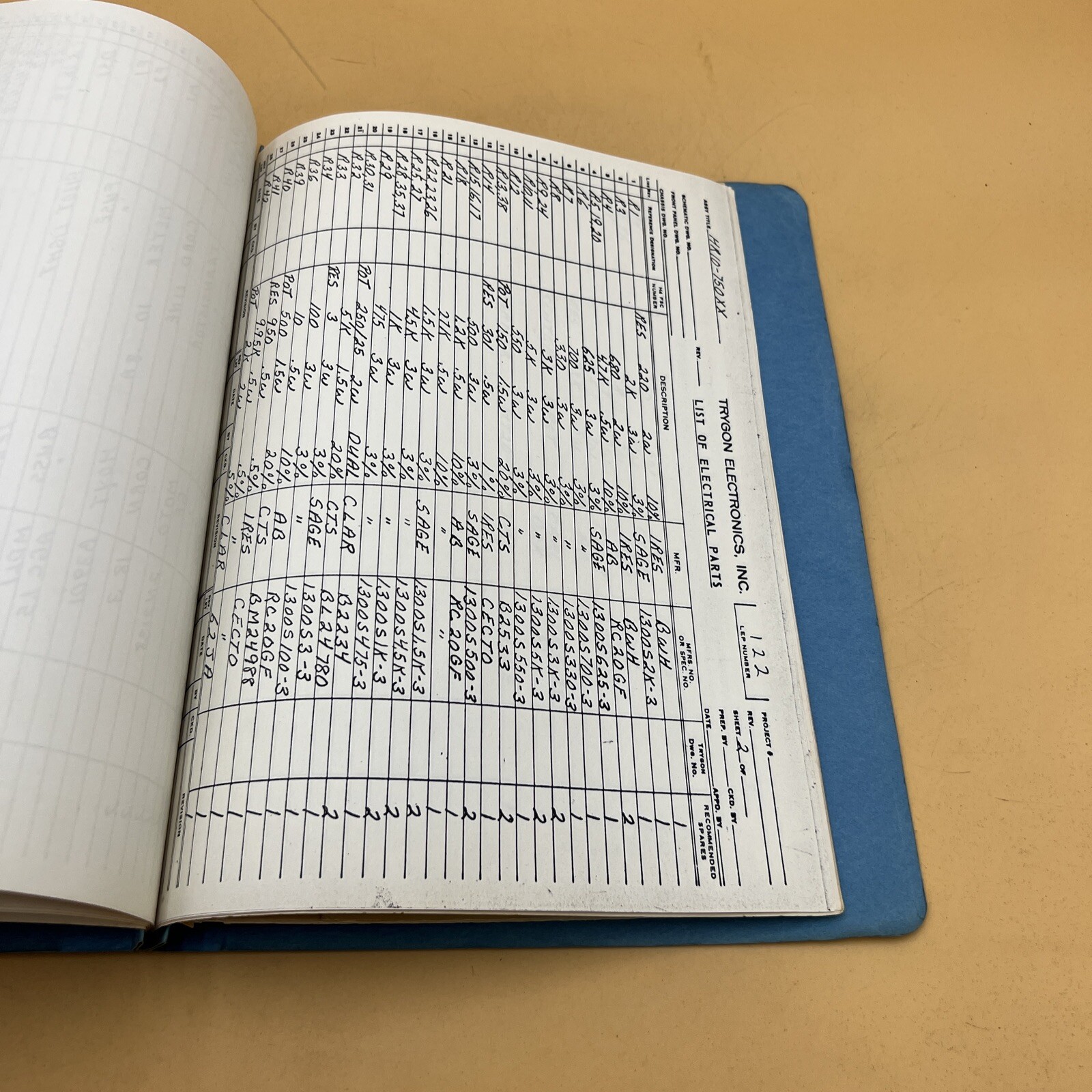 1965 Trygon Electronics Model HR10-750 XX Instruction & Maintenance Manual Book