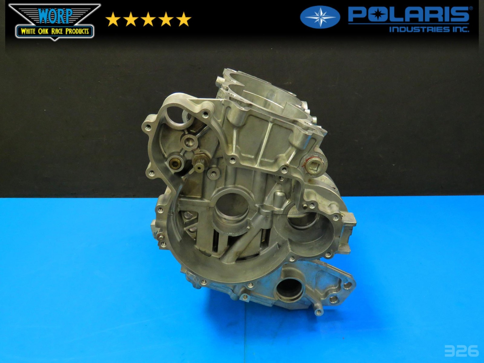 2011 POLARIS RZR XP 900 MATCHED CRANKCASE CRANK CASE SET BOTTOM END