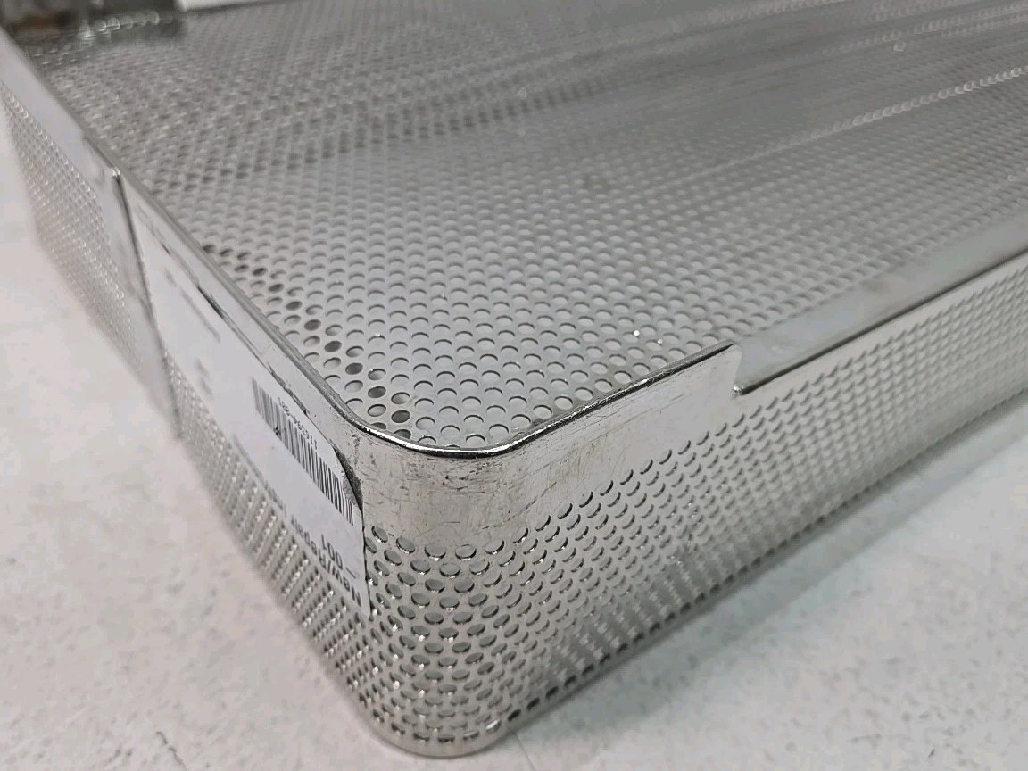 Sterilization Container Surgical Instrument Tray Basket Stainless - CHOOSE SIZE