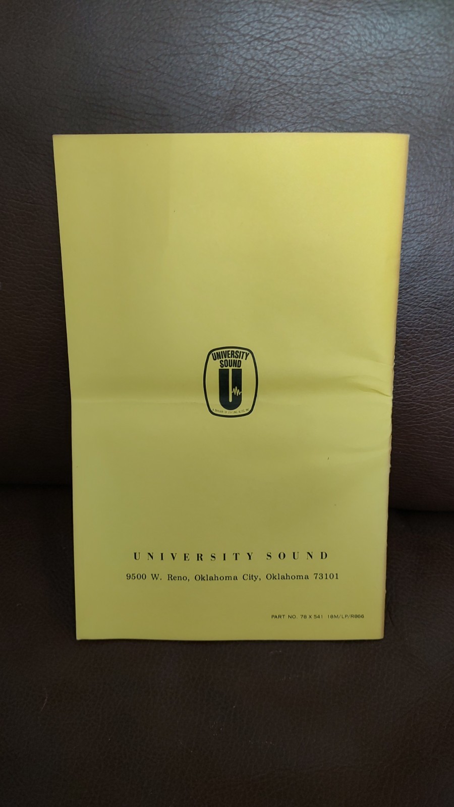 UNIVERSITY SOUND CD V-705 / CDV-705 Loudspeaker w/Manual CDV-700 / CD V-700