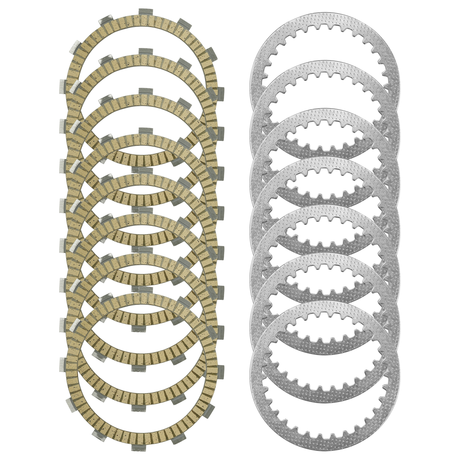 Caltric Clutch Friction and Steel Plates for Suzuki RM250 1996-2005