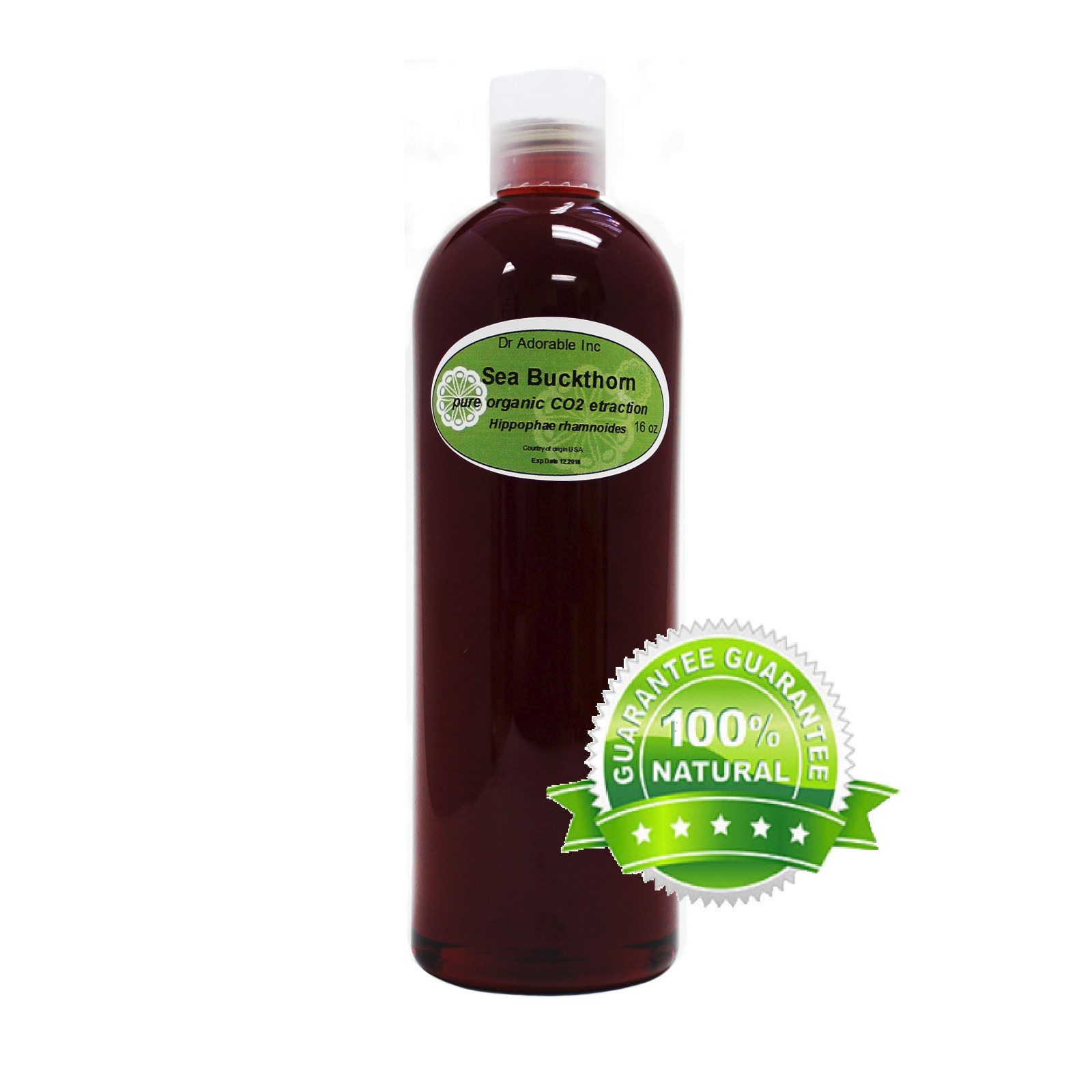 Pure Sea Buckthorn Fruit Oil Organic 1 oz 2 oz 4 oz up to gallon Free shipping