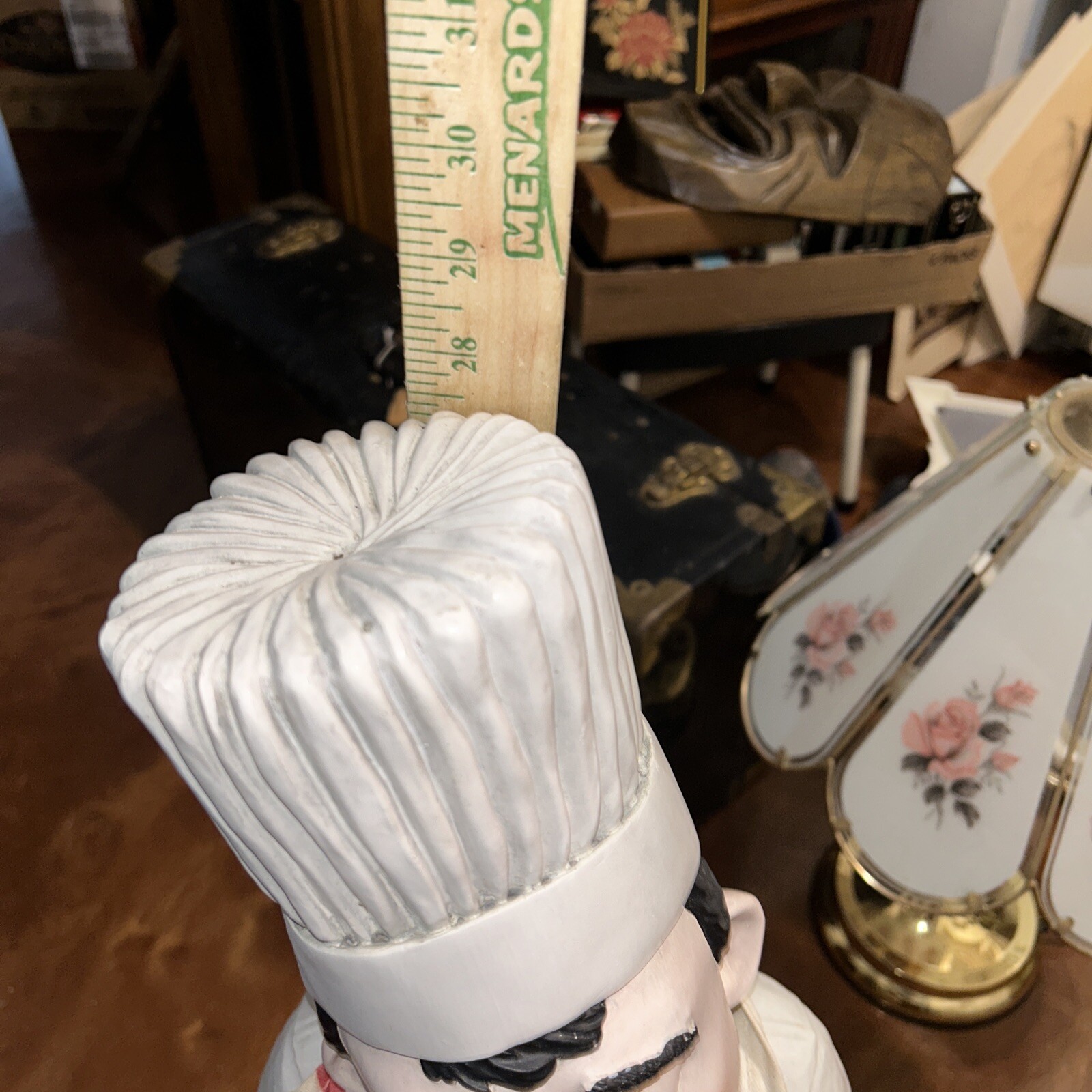 Large Chef With A Chalkboard Over 2 Feet Tall And 12” Wide Gr8 For Daily Special