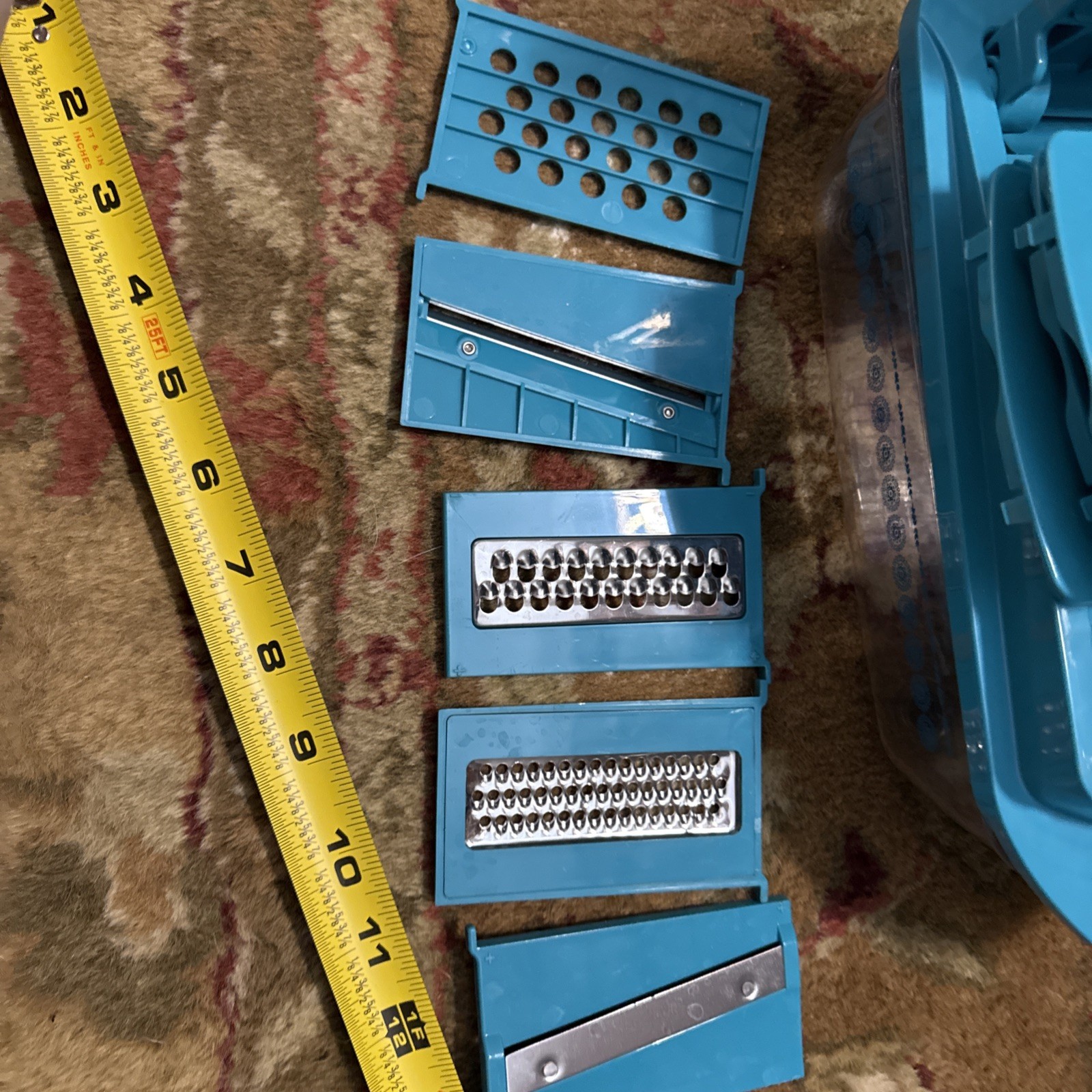 Storage Woman Chopper Set With Different Blades And Guard