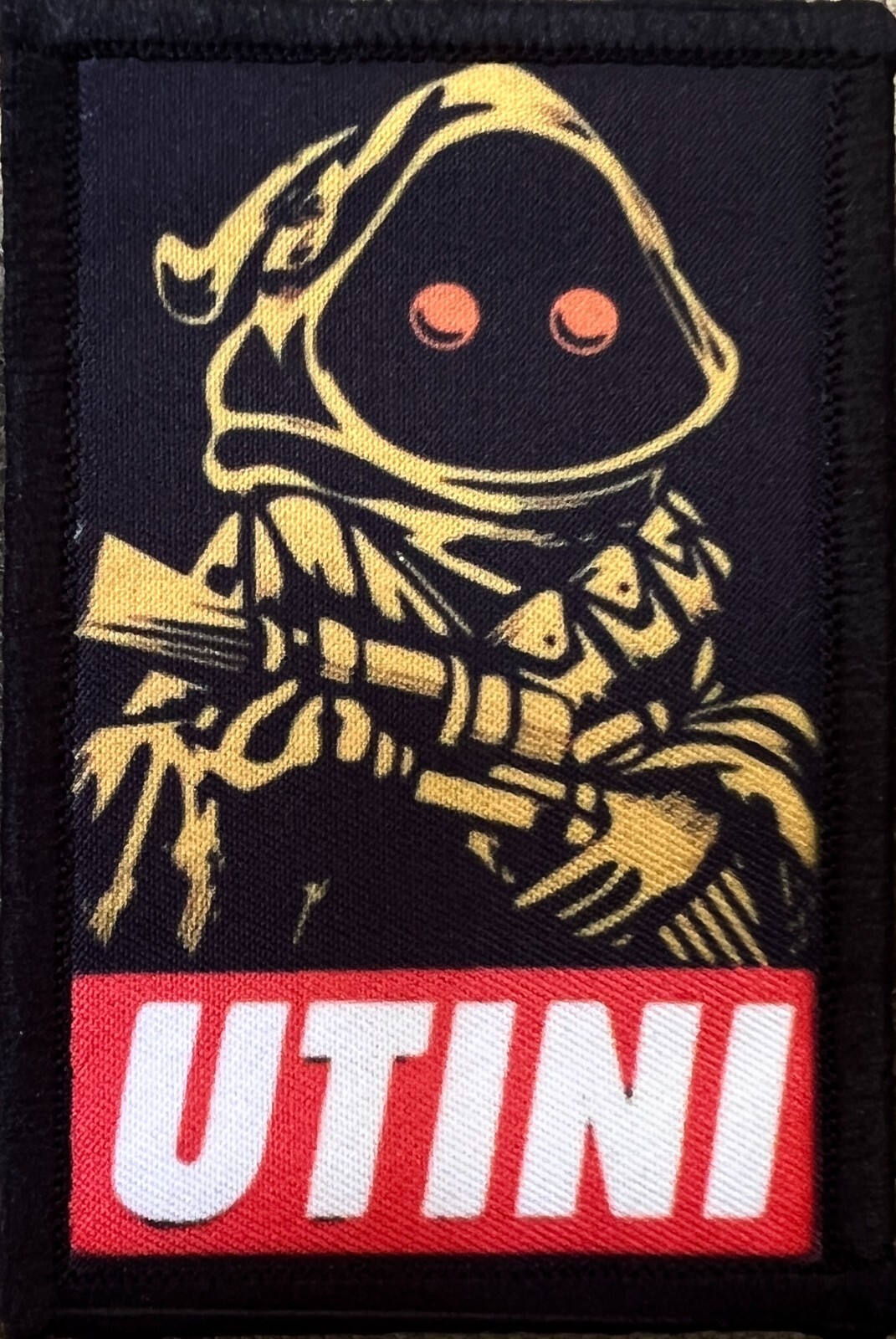 Jawa "Utini" Funny Star Wars Morale Patch