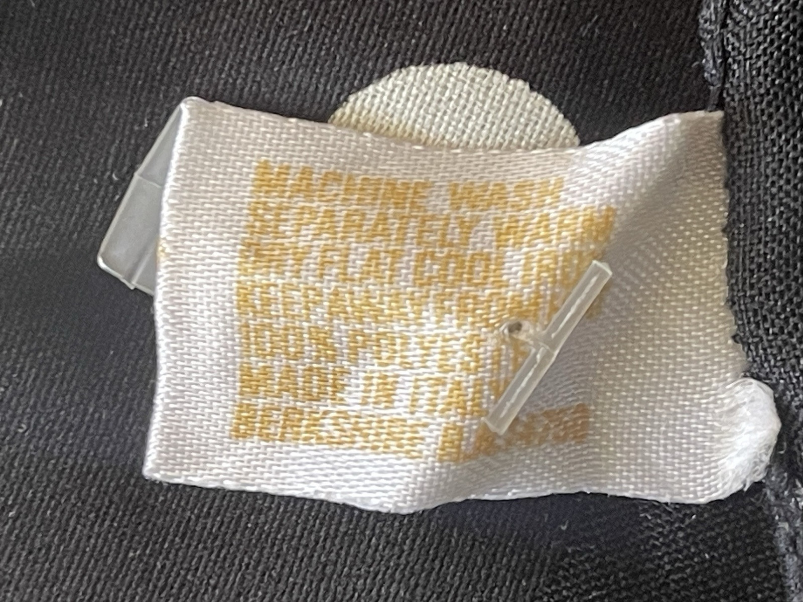 VINTAGE BERKSHIRE Italy: Black White Polka Dot Sheer 31" Square Scarf