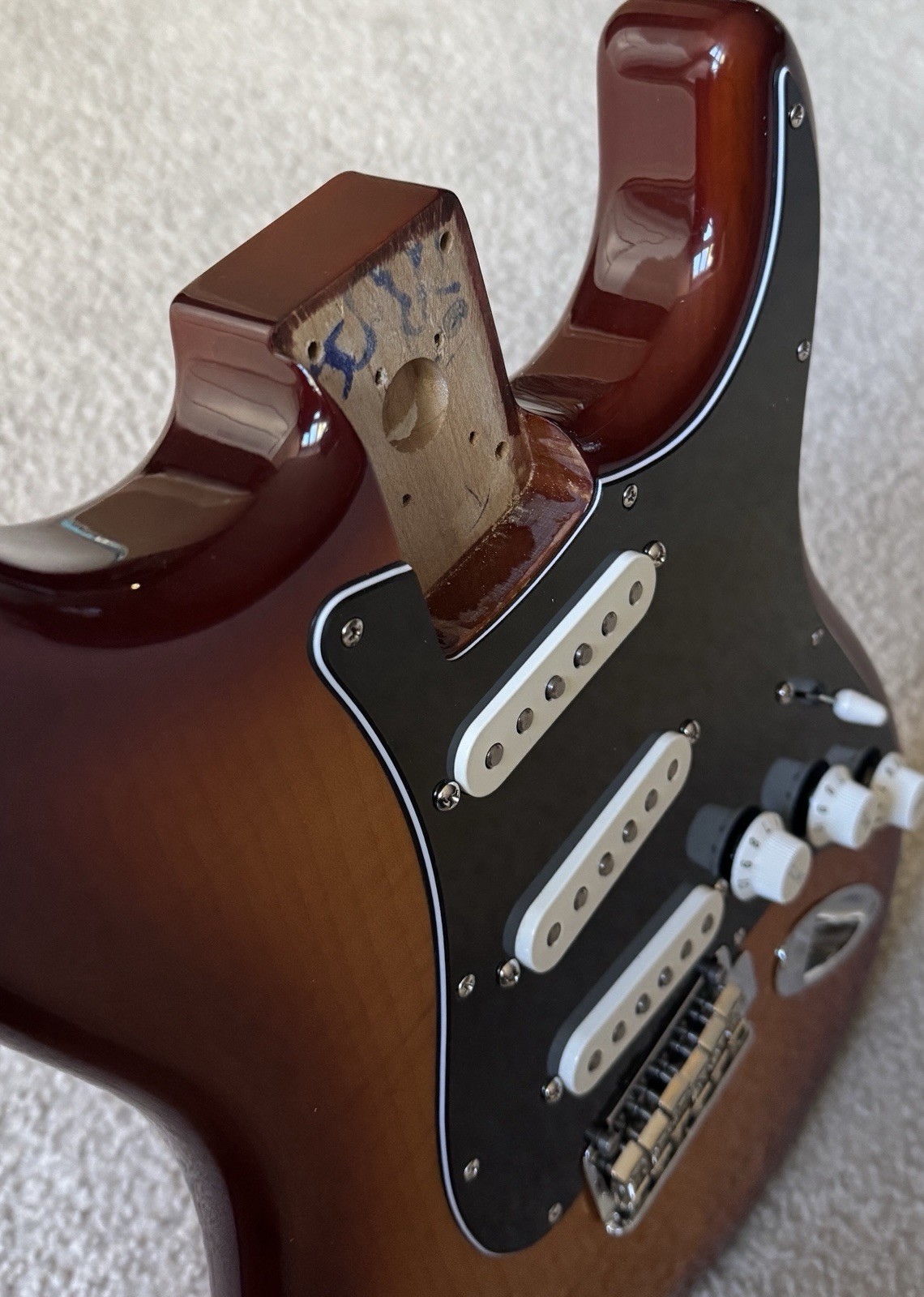 2020 Fender® Player Plus Flamed Loaded Stratocaster Body EXCELLENT 100% Stock!