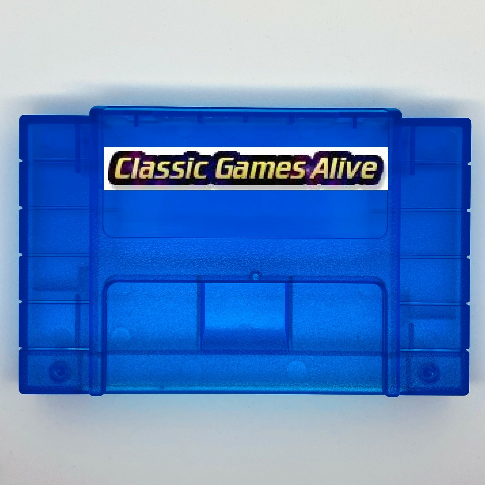 SNES Plastic Case Cart Shell Replacement Highest Quality - Super Nintendo GOLD