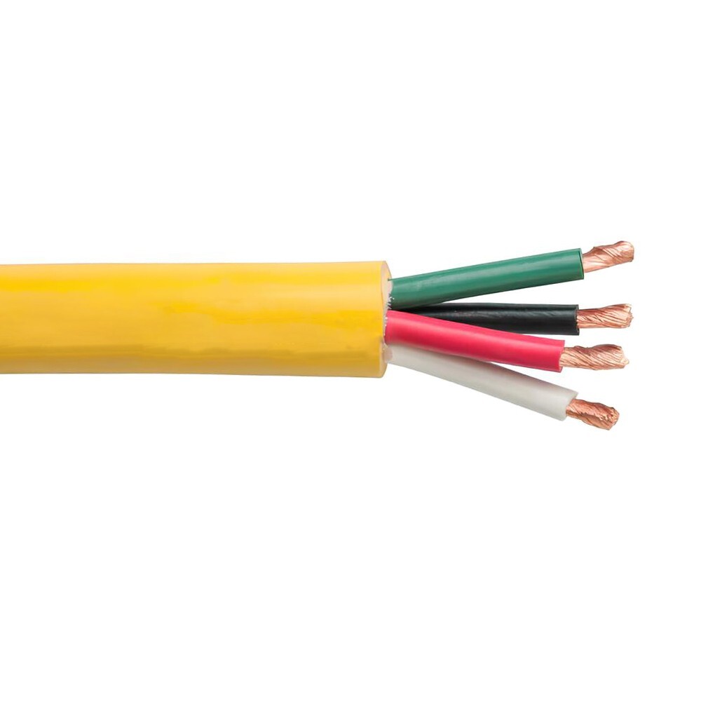 10/4 SOOW Yellow 25 Amp Power Cable Flexible CPE Jacket 600V
