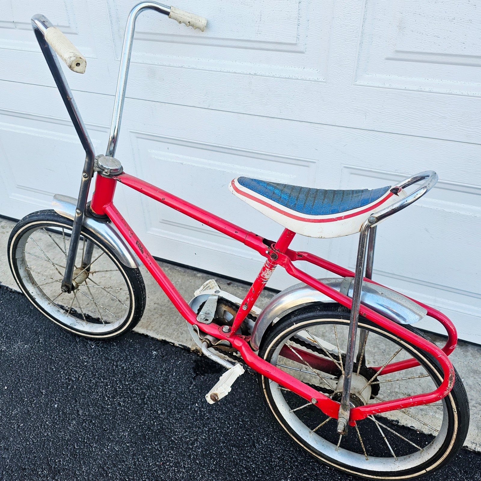 Vintage FREE SPIRIT Muscle Banana Seat kids Bike 16" Bicentennial Style