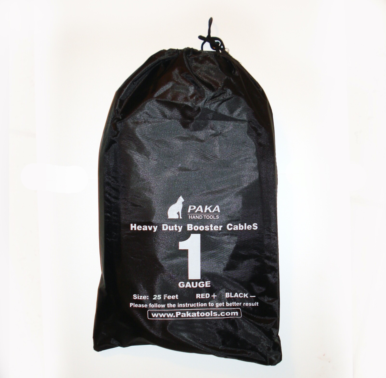 REAL Booster Cables 1 Gauge Jumper CABLE KIT 25FT For Car Truck Van