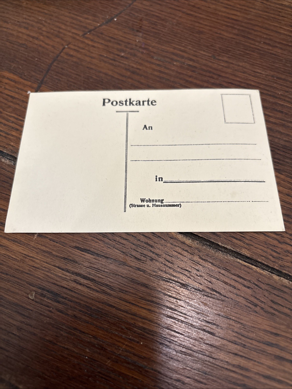 Vintage 1930’s Hindenburg Postcard