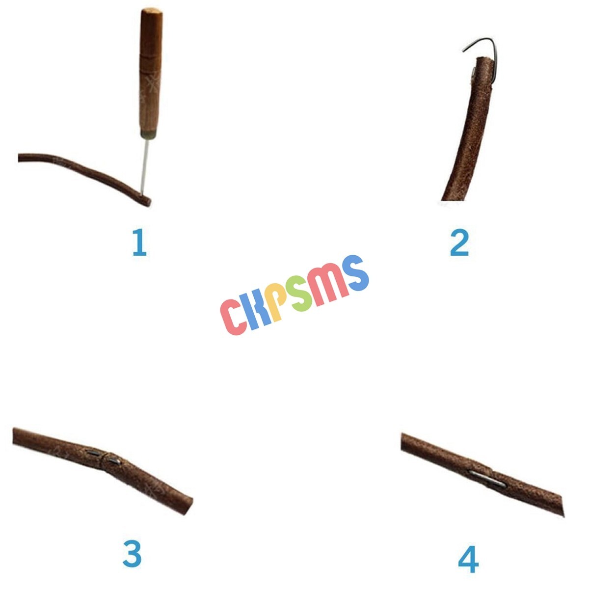 Leather Treadle Belt w/Hook Fit Singer 27, 66, 99, 127 New Home Treadle Machine