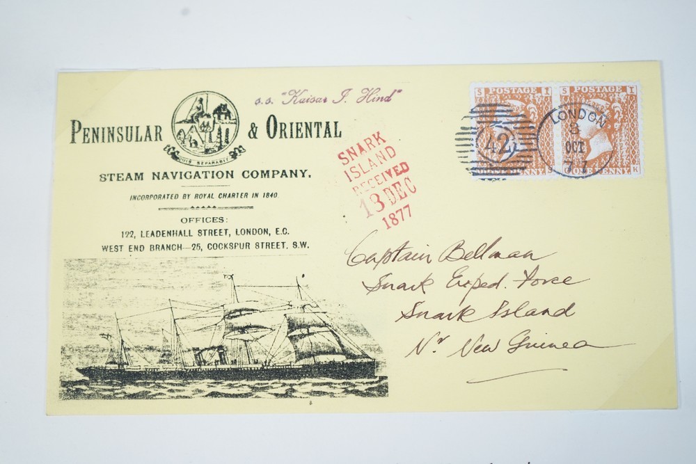 SNARK ISLAND 1980S FANTASY PHILATELY COLLECTION OF CINDERELLAS & COVERS