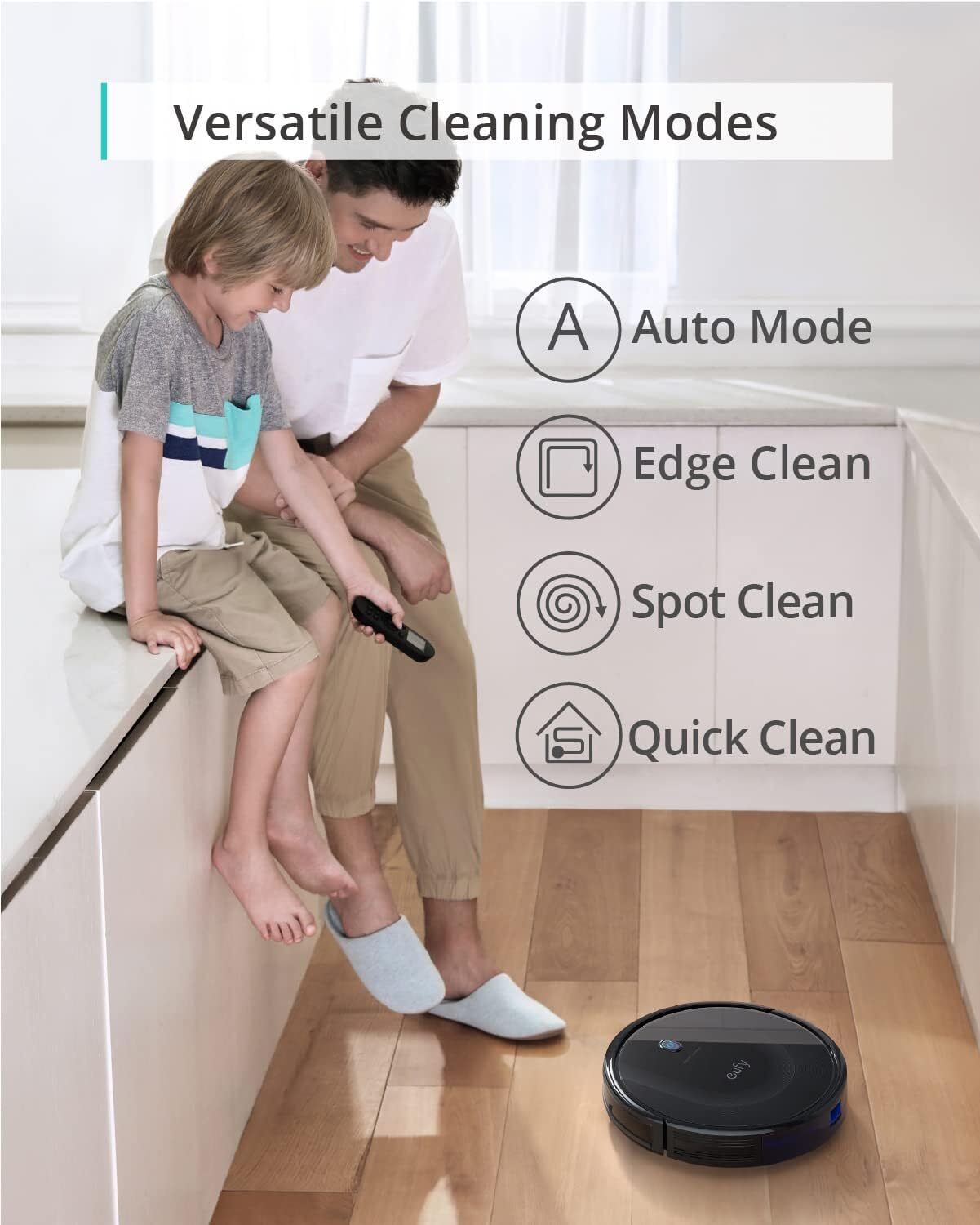 eufy RoboVac 11S MAX Robot Vacuum Cleaner 2000Pa Self-Charging BoostIQ Sweeping