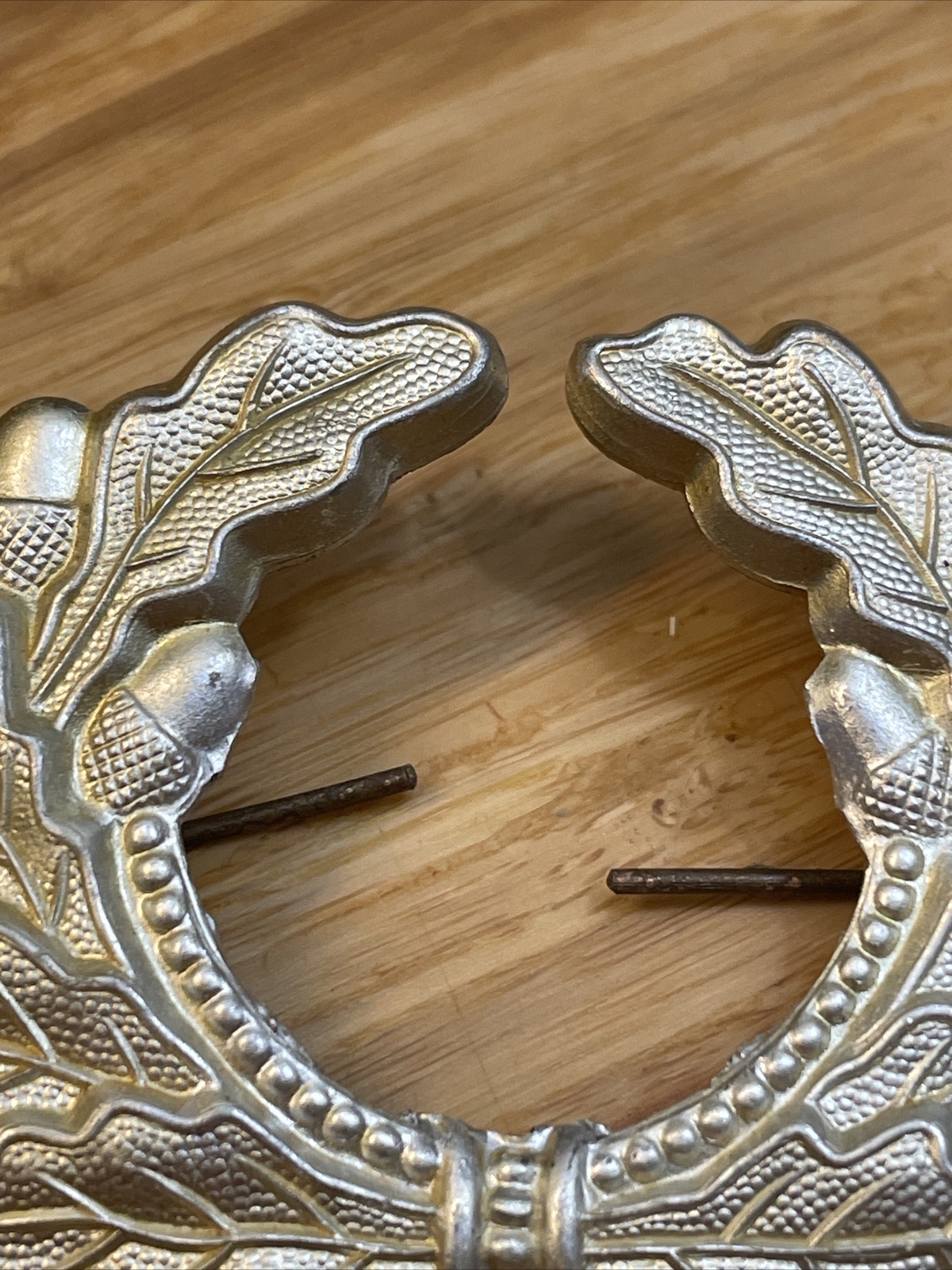 Vintage WW2 WWII German Visor Wreaths Surplus KG JD