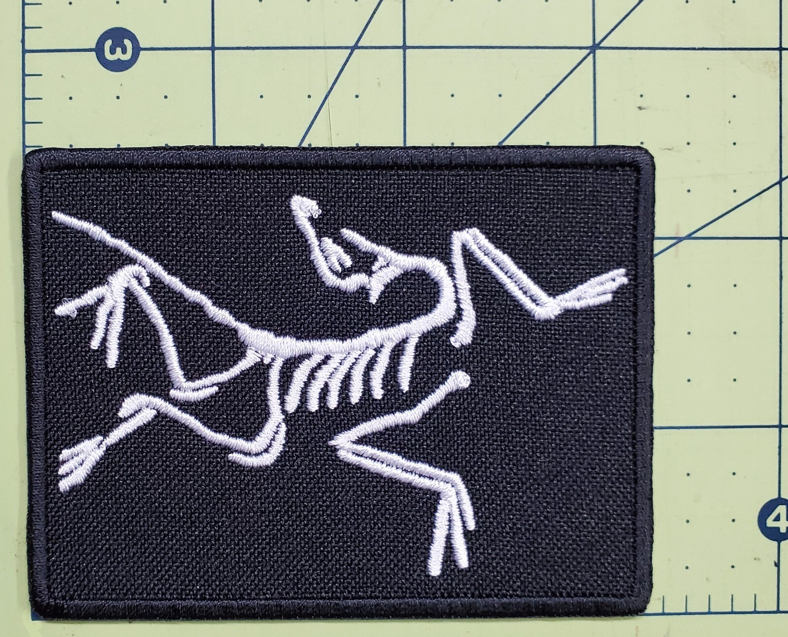 Archaeopteryx Embroidered Iron On Patch Ancient Wing Urvogel Dinosaur Arc'teryx