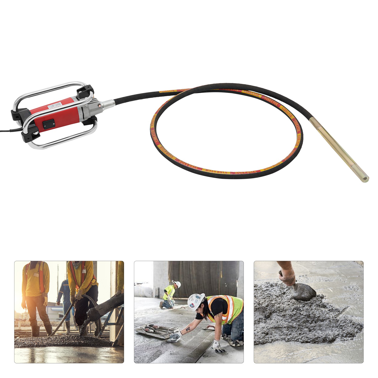 Concrete Vibrator Concrete Vibrating Hand Held Electric Concrete Vibrating Tool