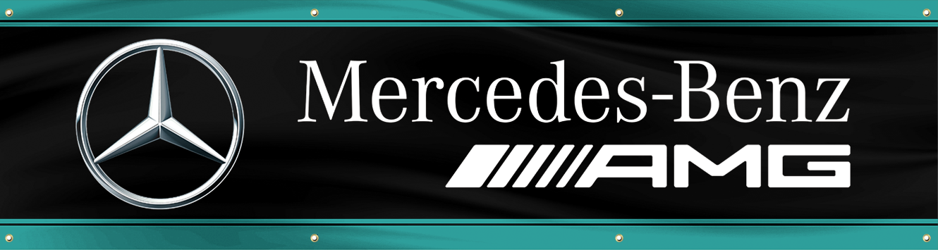 Mercedes-Benz 2'X8' BANNER FLAG