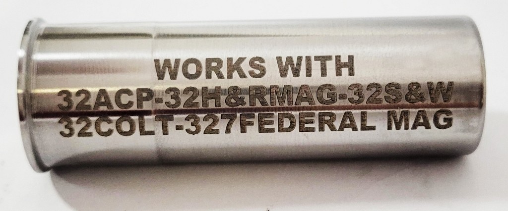 12GA to 32 Calibers Shotgun Adapter - Chamber Reducer - Stainless - Free Case !!