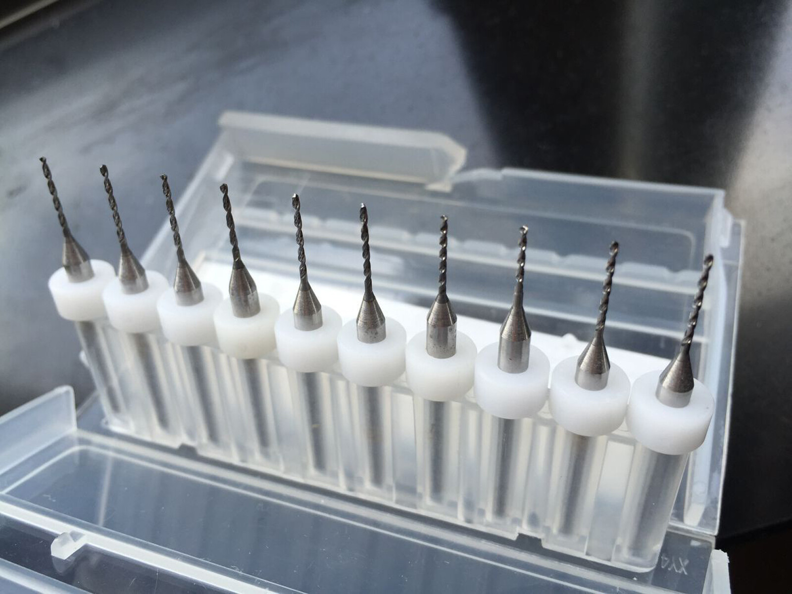 Φ 0.1mm ~ 3.175mm Carbide Micro Drill Bits CNC PCB Dremel Portable 1/8" Shank