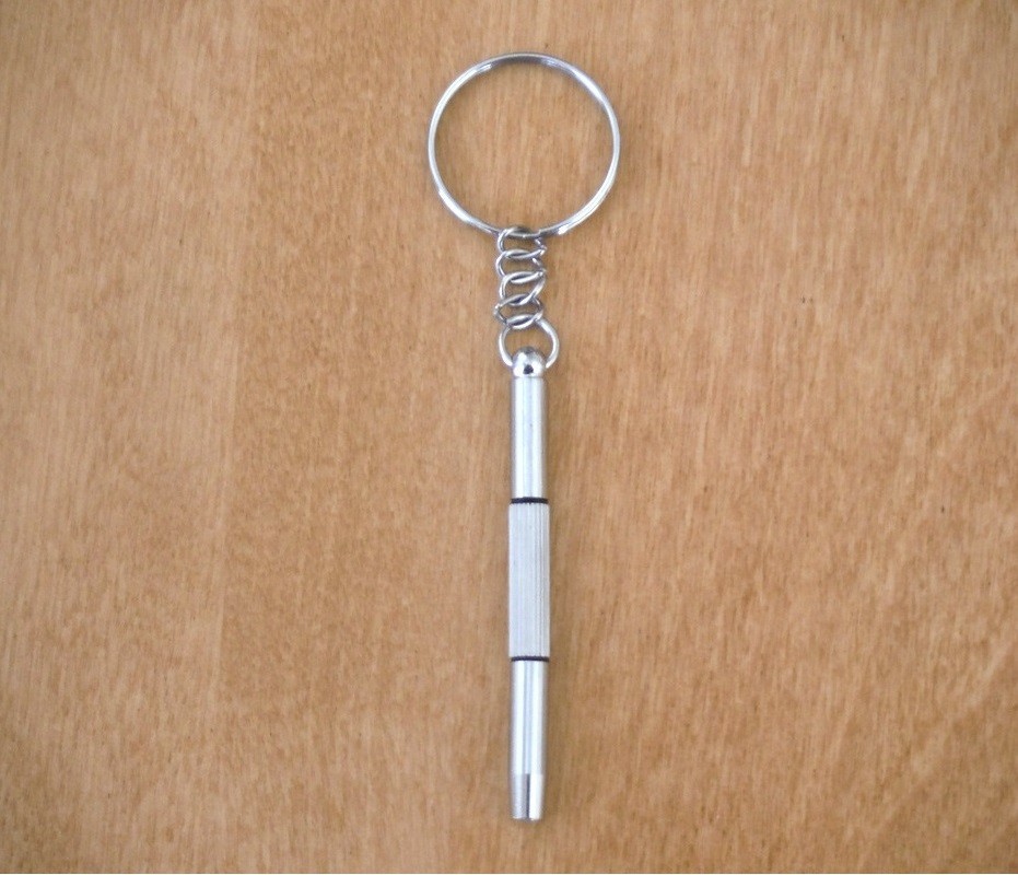 New 3 in 1 Mini Screwdriver Tool Keyring Cell Phone Repair Eyeglasses Sunglasses