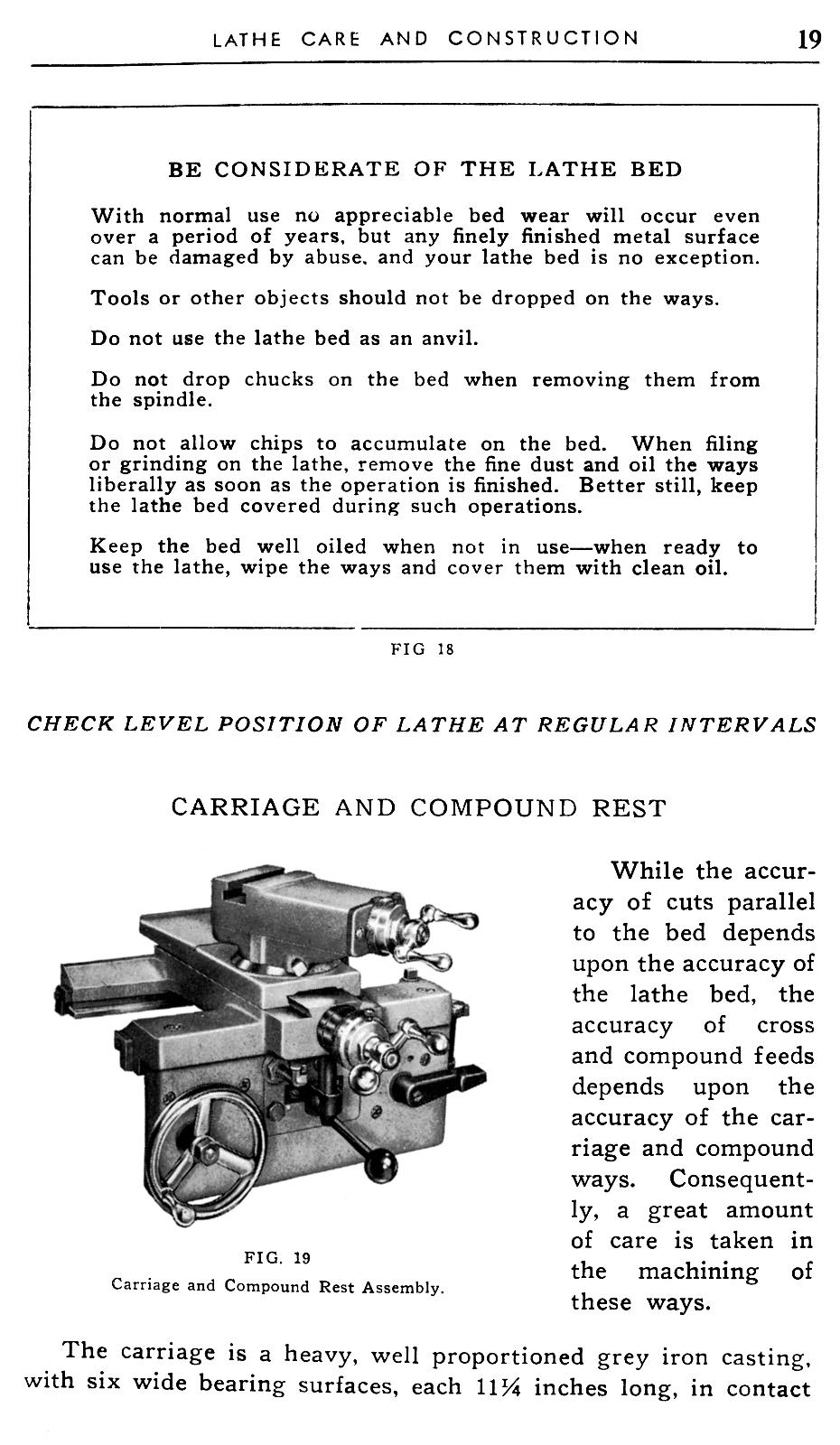 Atlas Craftsman Manual of Metal Lathe Operation Book 12" Crossfeed Lever 0035