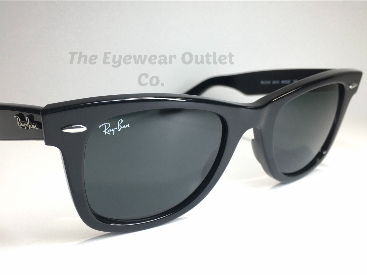Store Display Rayban Wayfarer Black RB2140 Standard 50mm Large 54mm Men / Women