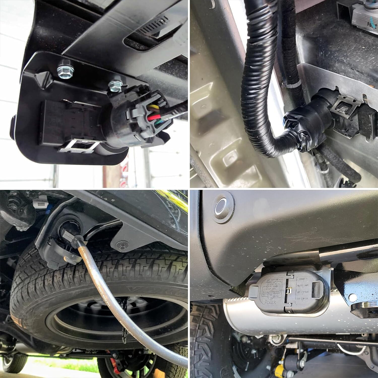 2015-2019 For Ford Transit - 150 250 350 Trailer Hitch Wiring Plug Harness Kit